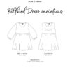 BellBird Dress sewing pattern by Below the Kowhai
