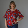 Rata Top sewing pattern by Below the Kowhai