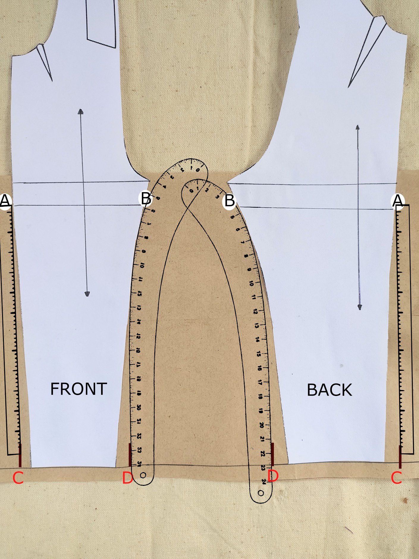 How to - Wide Leg tutorial for sewing - Below The Kōwhai