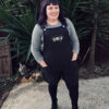 Adult Tipa Dungarees sewing pattern by Below the Kowhai