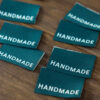 Handmade sewing labels