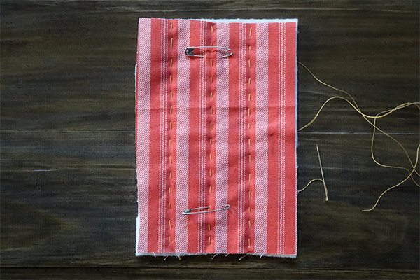 How to quilt with running stitch